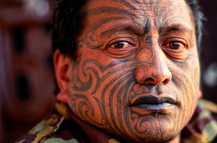 Māori Female Face Tattoo Traditions - wide 8